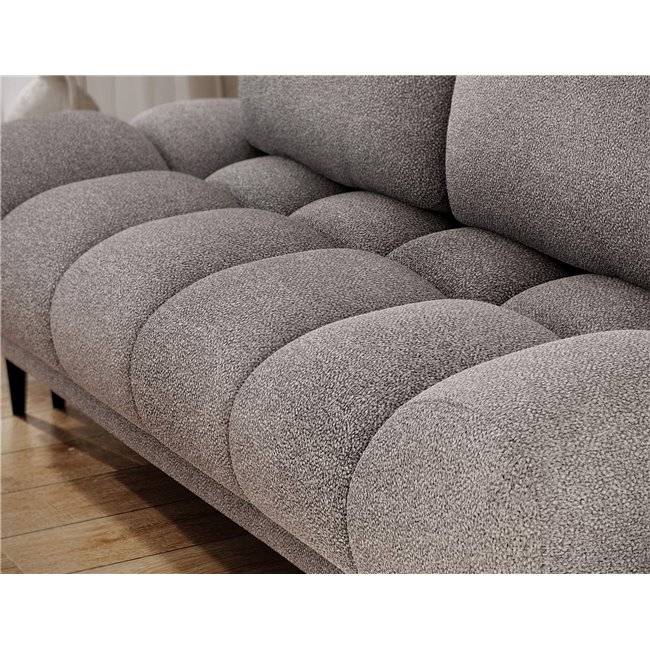 Sofa bed Elguavio, sleeping function, Paolli 04, grey, H97x210x91cm