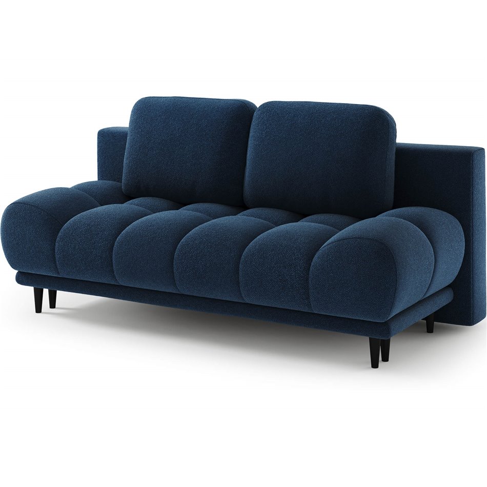 Sofa bed Elguavio, sleeping function, Paolli 40, blue, H97x210x91cm