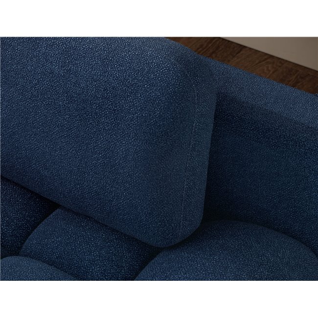 Sofa bed Elguavio, sleeping function, Paolli 40, blue, H97x210x91cm