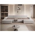 U-shaped sofa Evento Symmetrical, sleeping function, Jarell 18, corduroy, beige, H78x359x165cm