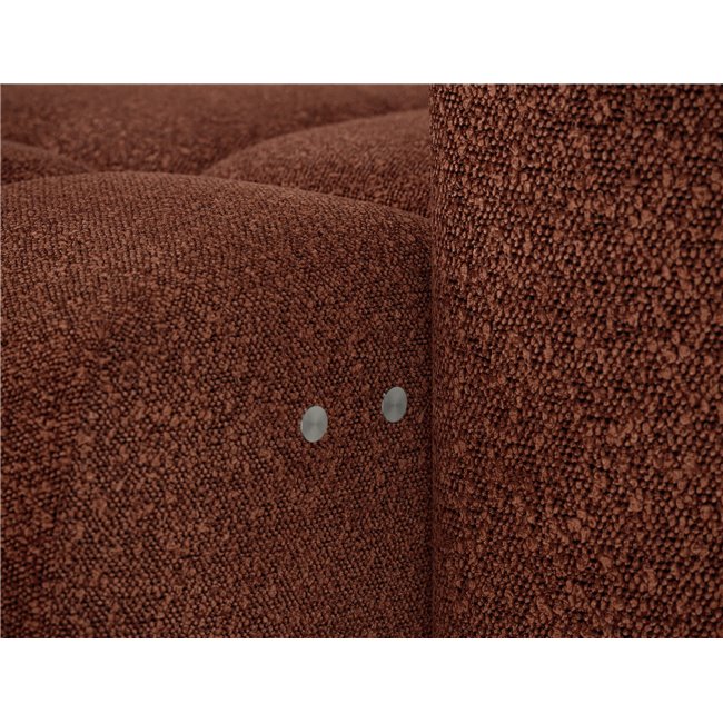 Угловой диван Efanito L, раздвижной, Jaffray 30, красный, H105x288x200cm