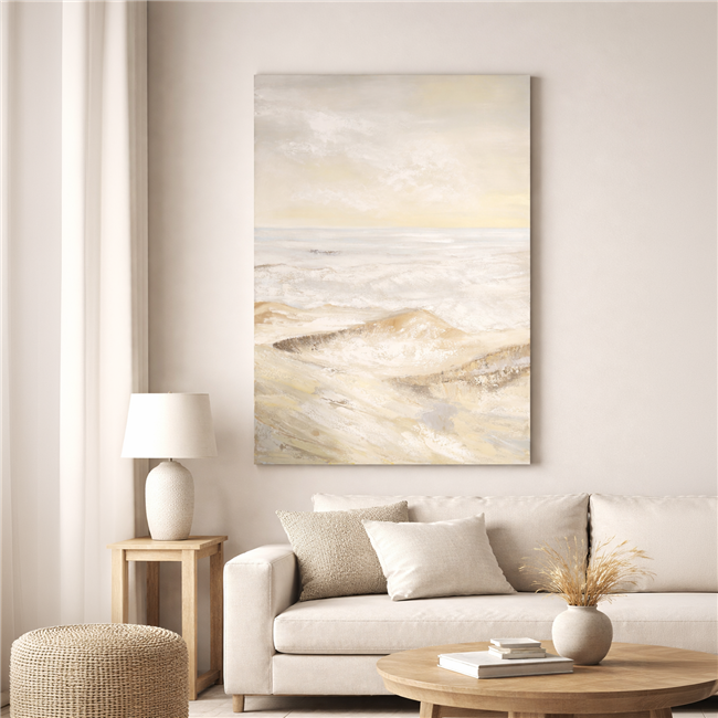 Картина на холсте The sea, 80x120x3.5cm