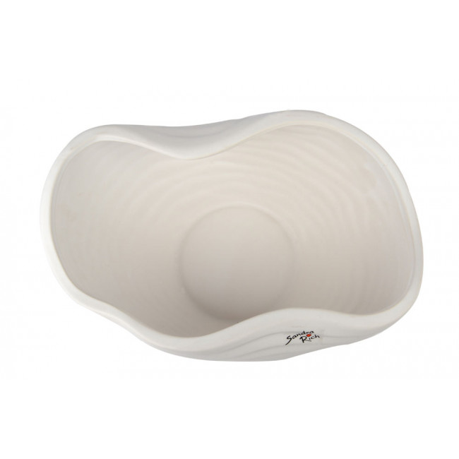 Porcelain Bowl Organico S, H14.5x22x9.5cm