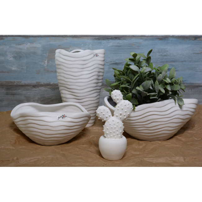 Porcelain Bowl Organico S, H14.5x22x9.5cm