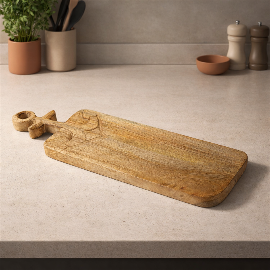 Кухонная доска Ankis, манговое дерево, 35x12cm H2cm