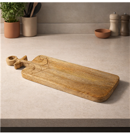 Chopping board Ankis, mango wood, 35x12cm H2cm