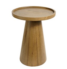 Side table Sagrado M, mango wood, D35cm H45cm