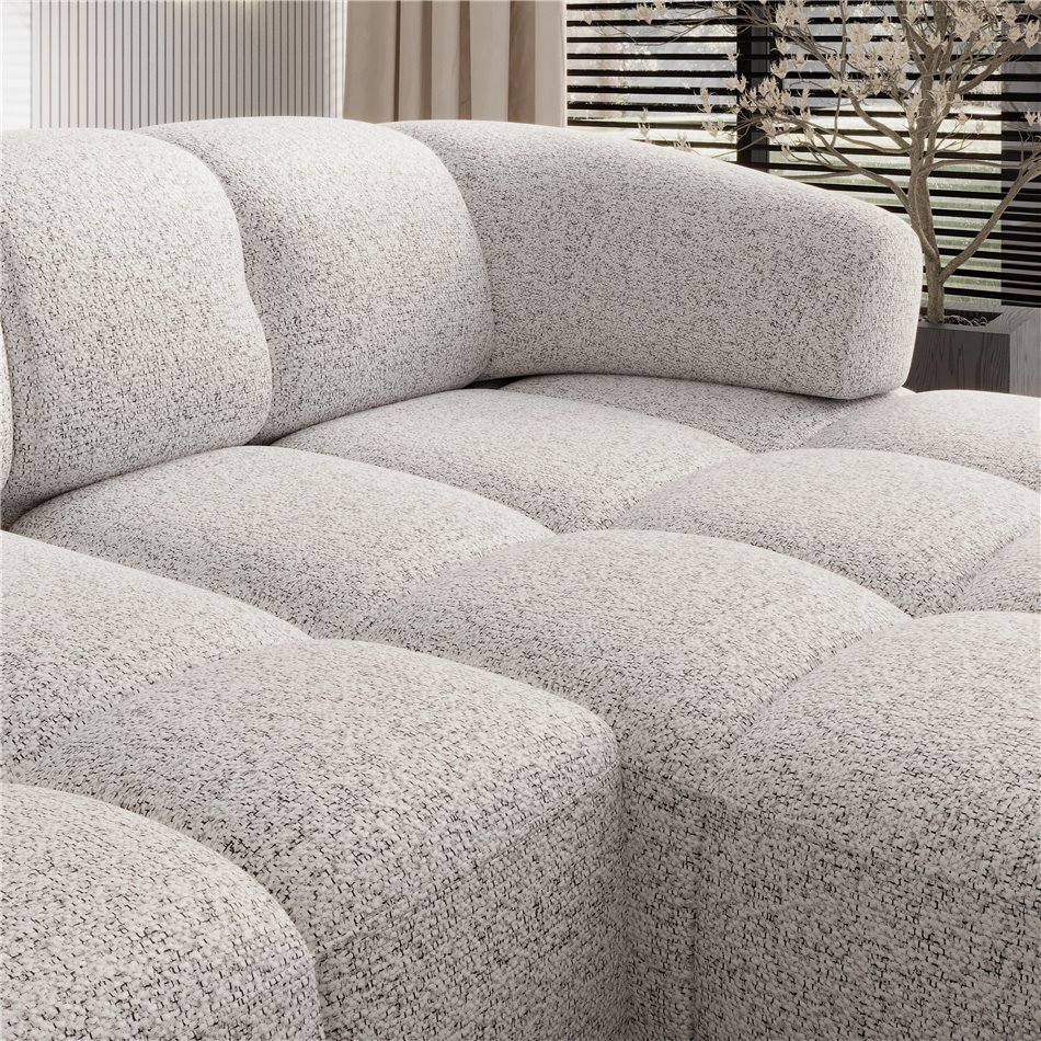 Sofa Welpa, right corner, H79x284x183cm, seat height 46cm