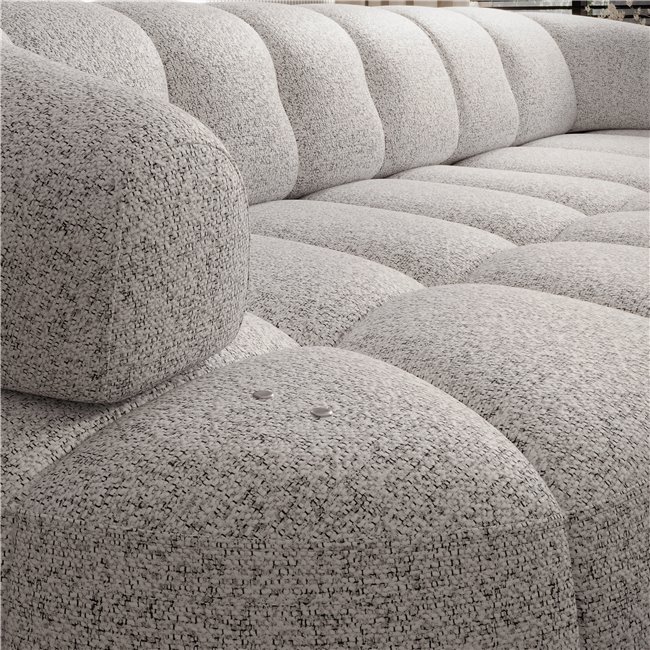 Sofa Welpa, right corner, H79x284x183cm, seat height 46cm