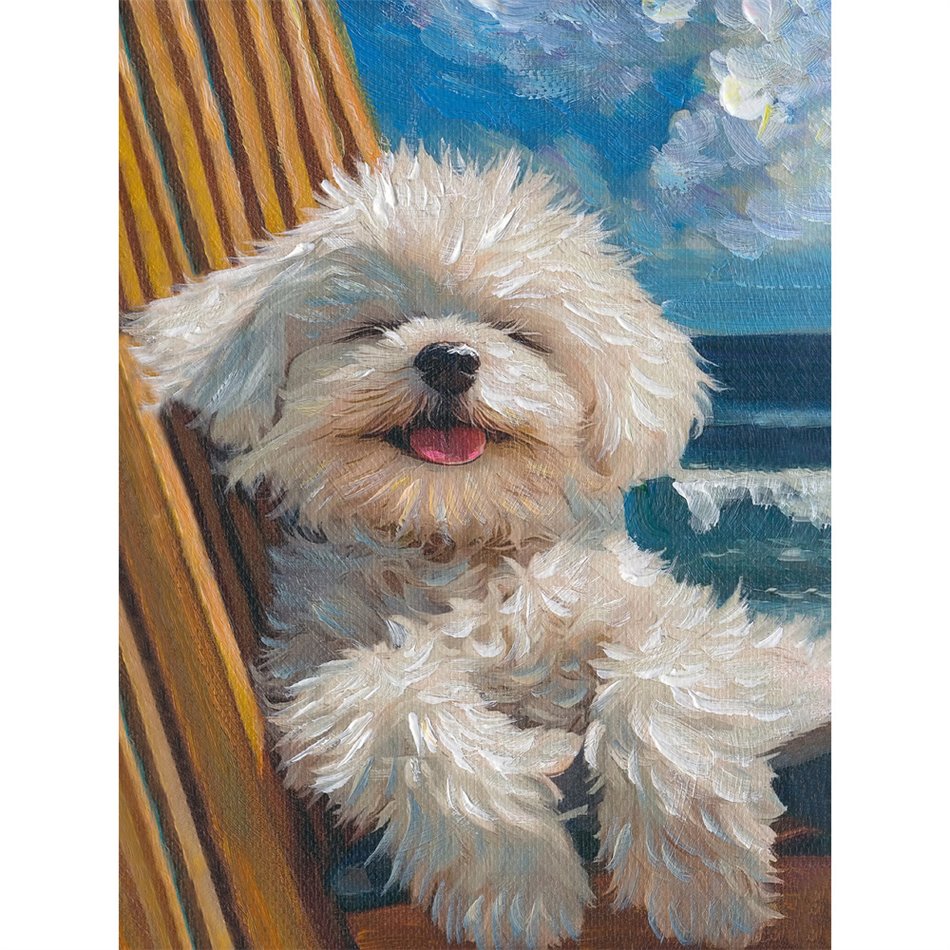 Canva Fluffy summer, 30x40cm