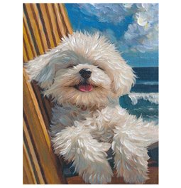 Картина на холсте Fluffy summer, 30x40cm