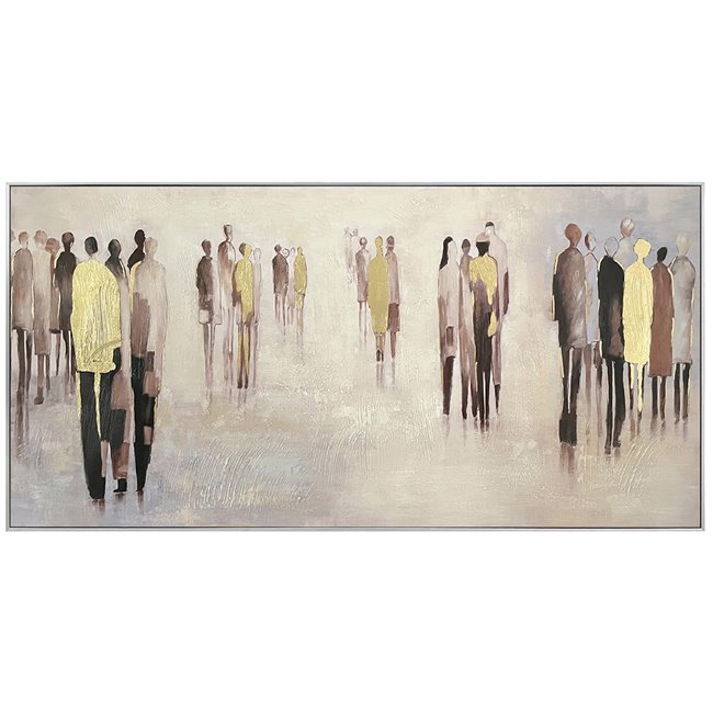 Canva Gold People, 70x140cm