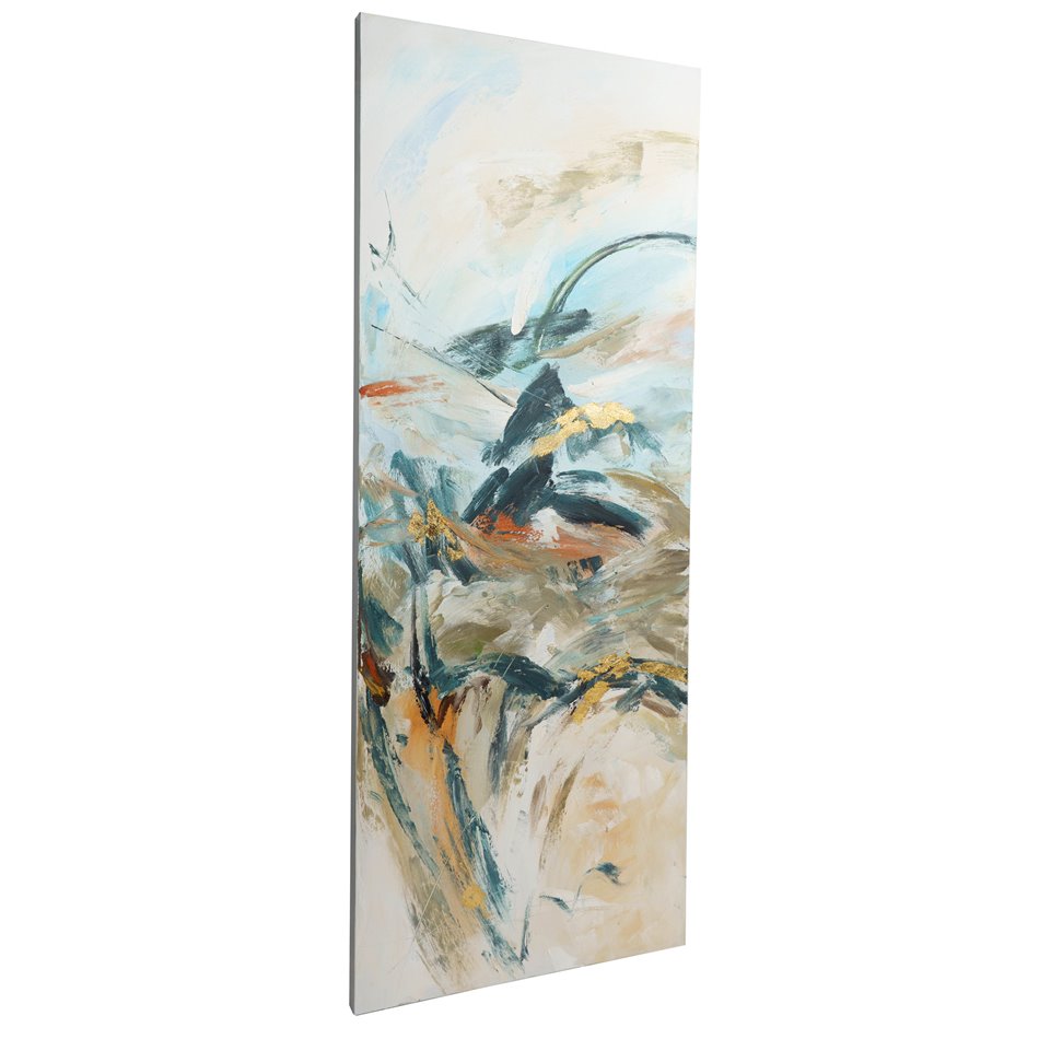 Картина маслом Abstract Mountains II, 70x180cm