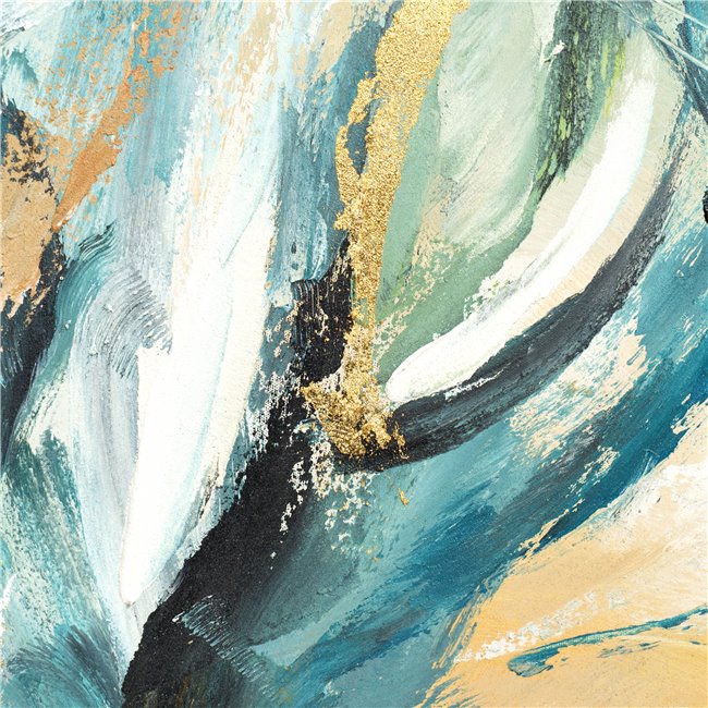 Картина маслом Abstract Mountains, 70x180cm