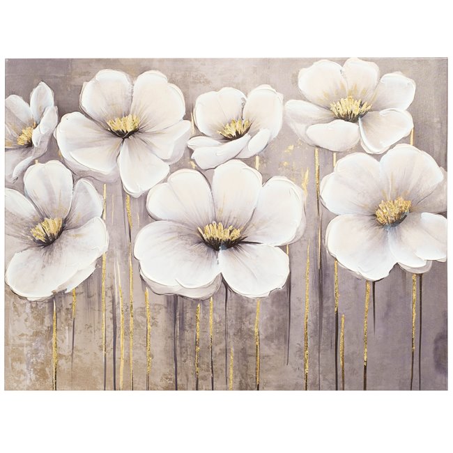 Oil paiting Bright Flowers, 80x60cm