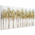 Картина маслом Golden Trees, 120x60cm