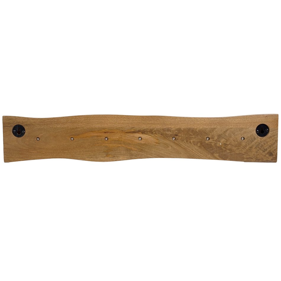 Wall hanger Safora, mango wood/metal, H13x80x6cm