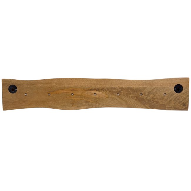 Wall hanger Safora, mango wood/metal, H13x80x6cm