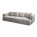 Sofa Wetiga, electrically extendable, H88x302x136cm, seat height 44cm