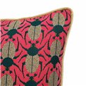 Decorative pillowcase Beetles 12, with trim, 45x45cm