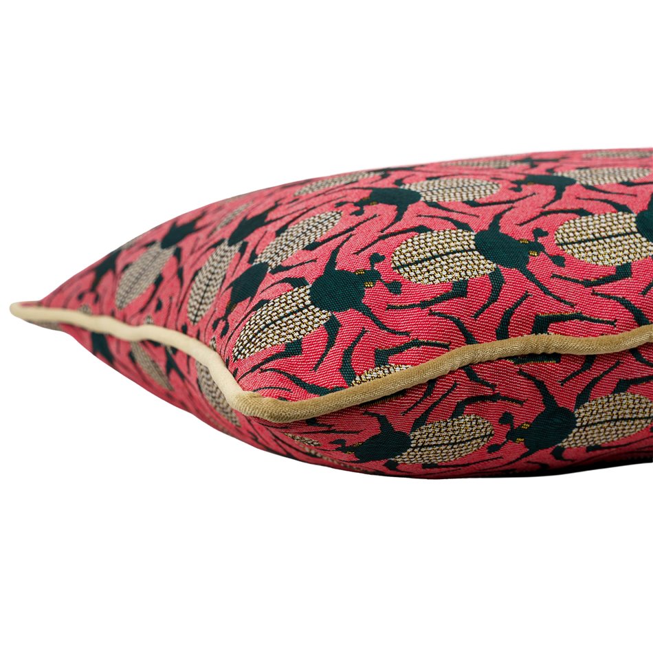 Decorative pillowcase Beetles 12, with trim, 45x45cm