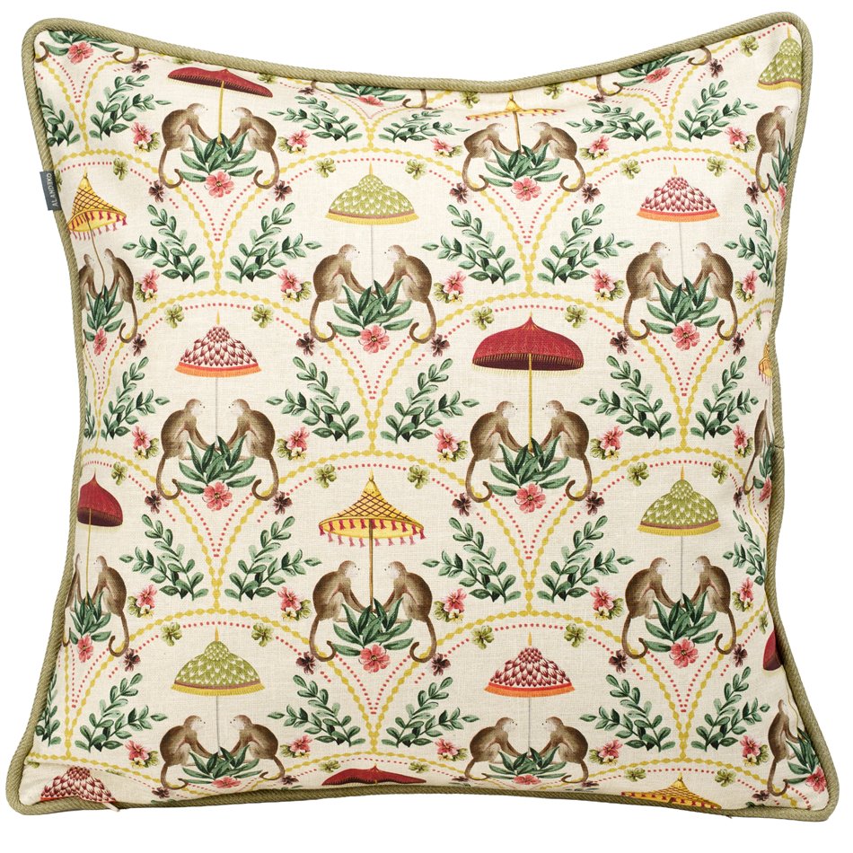 Decorative pillowcase Chonburi 5, with trim, 45x45cm
