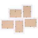 Foto frame Anaya x5, beige, 10x15 photograph, 48.4x38.2x3cm