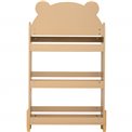 Книжная полка Sweet Bear, MDF, бежевый, H100x61.5x18.5cm