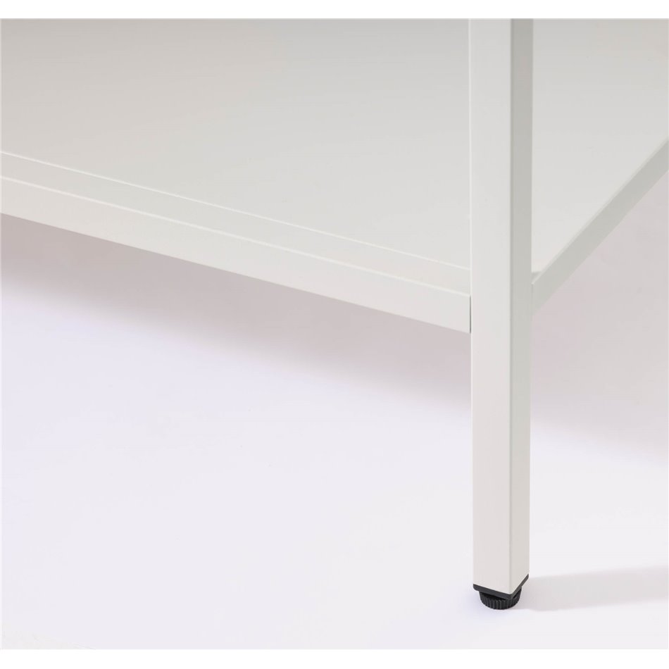 Витрина Ukarmel, белая, сталь/закаленное стекло, H160х90х40см