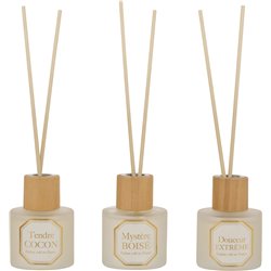 Diffuser set 3 ELISA, 3x45ml, H20cm, D5cm