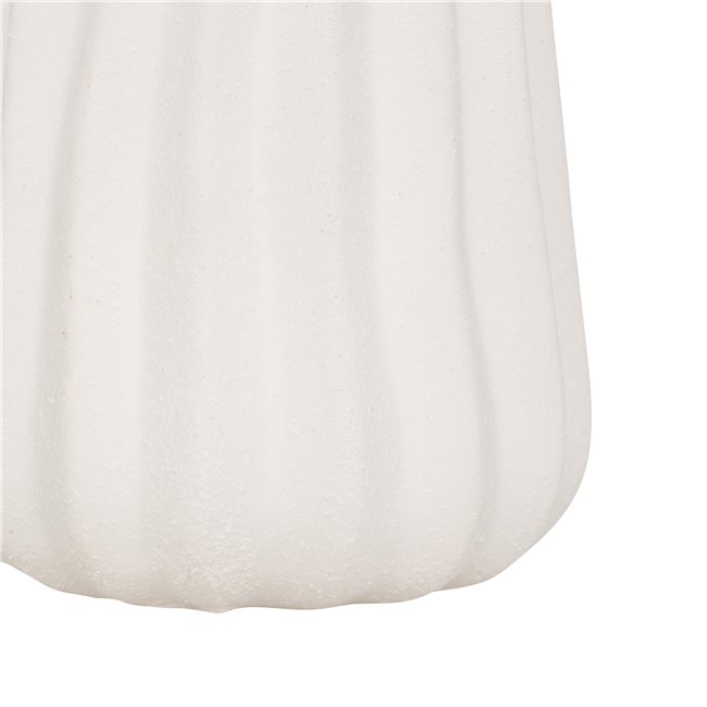 Vase Fernand BLC, ceramic, white, H30cm, D13cm