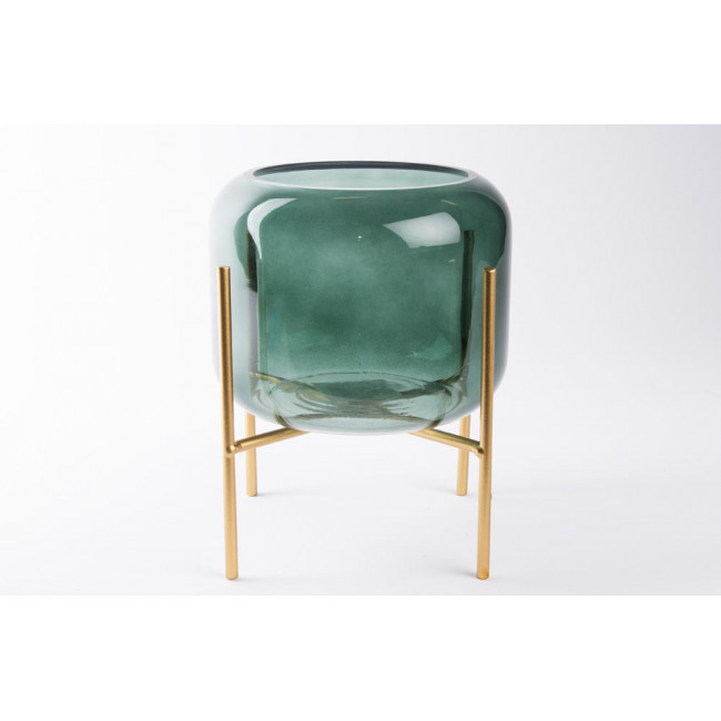 Подсвечник  Windlight Leona, стекло, H19cm, D14