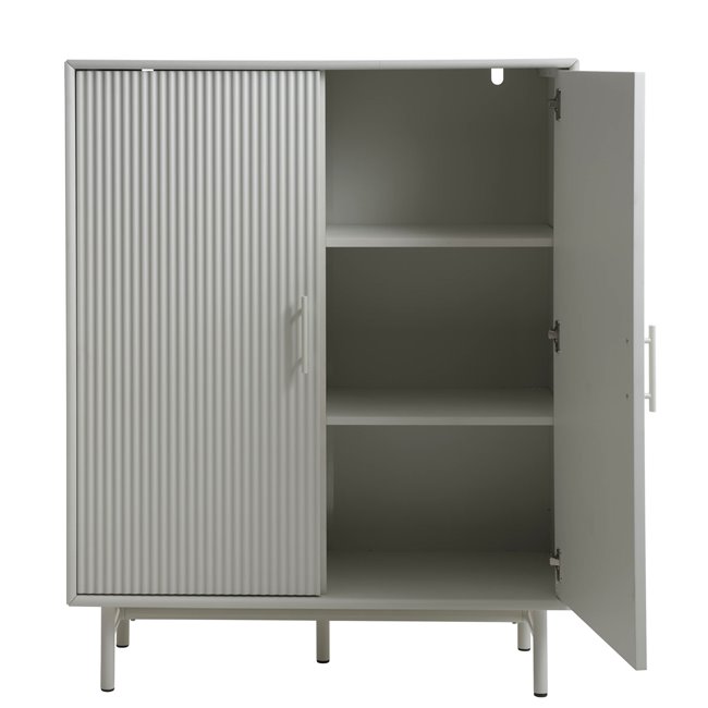 Шкаф Unalma, белый, MDF/металл, H125x40x100см