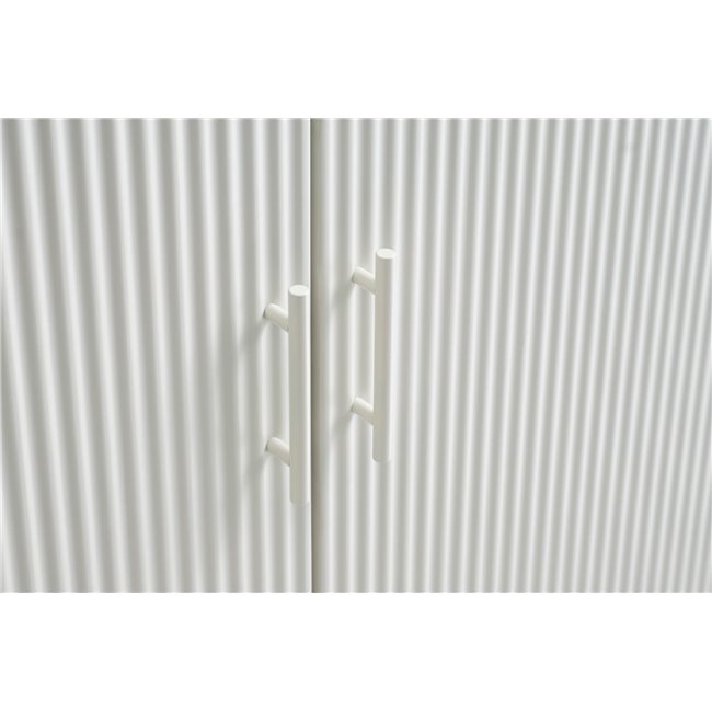 Шкаф Unalma, белый, MDF/металл, H125x40x100см