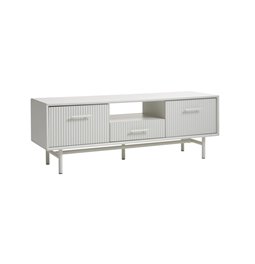 ТВ столик Unalma, серый, MDF/металл, H50х45х140см