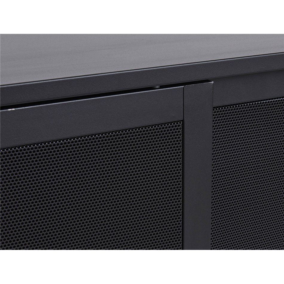 Комод Uvep, черный, сталь, H75х160х46см