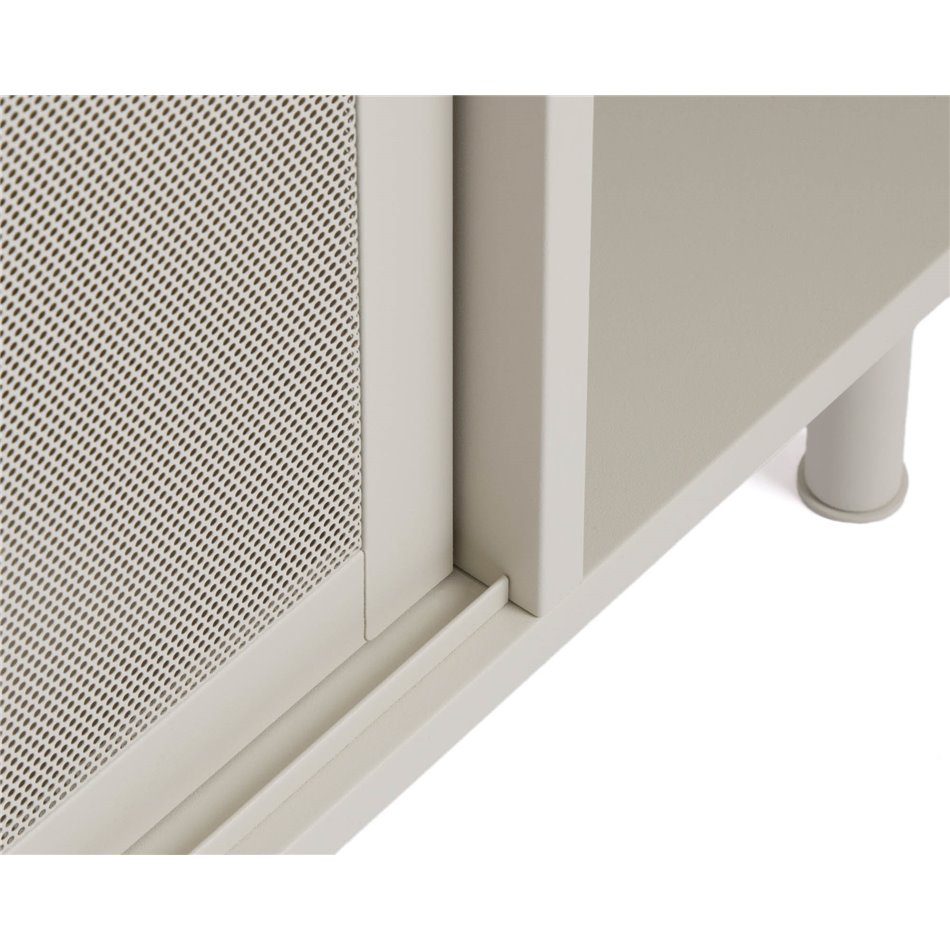 Комод Uvep, серый, сталь, H75х160х47см