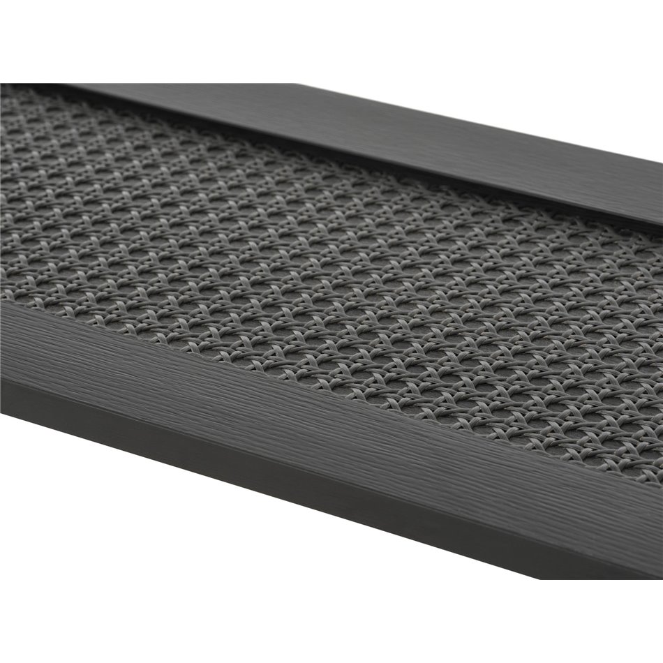 Coffee table Usakola, black, MDF/metal, H75x100x37cm