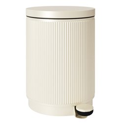 Garbage softclose Onix, beige, 5L, 27.2x20.5cm H28.2cm