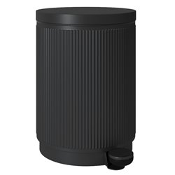 Garbage softclose Onyx black, 5L, 27.2x20.5cm H28.2cm