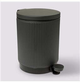 Garbage softclose Onyx black, 5L, 27.2x20.5cm H28.2cm
