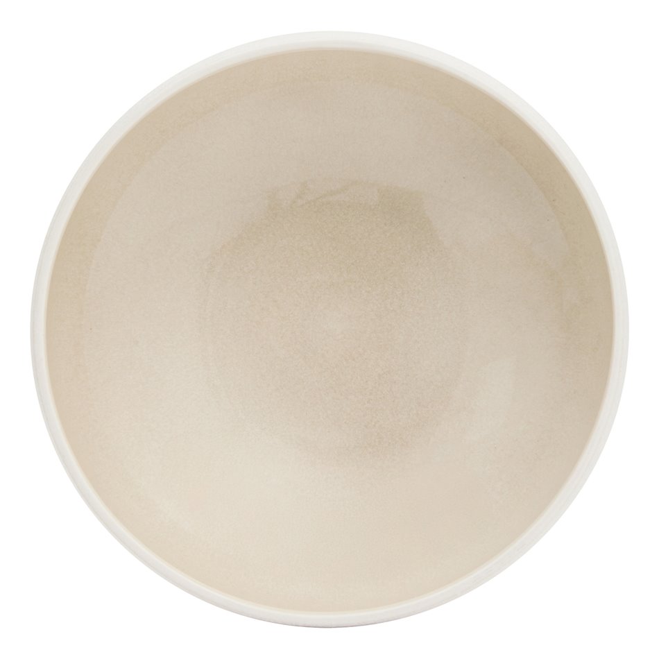 Deep plate CHIARA BEIGE, D16cm H5.8cm