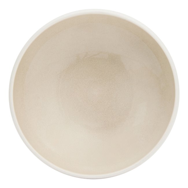 Deep plate CHIARA BEIGE, D16cm H5.8cm