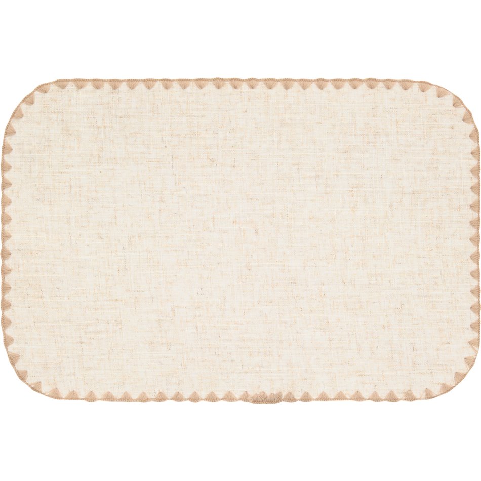 Placemat SET TABLE SANDRINE BEIGE, 45x30cm