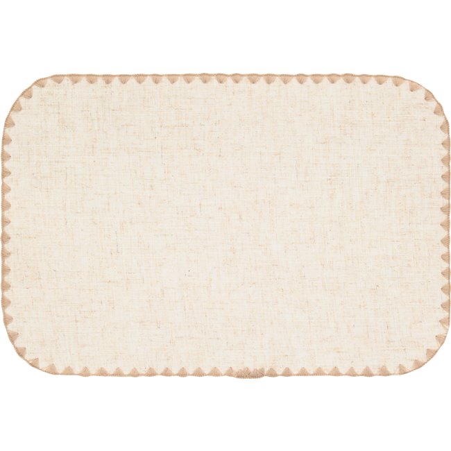 Placemat SET TABLE SANDRINE BEIGE, 45x30cm