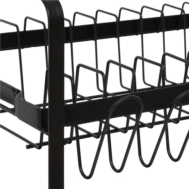 Dish draines Black Edition, 2-tier, black, H30x49.5x37cm