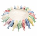 Декоративное блюдо Colour fish, H13.5cm, D34.7cm
