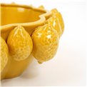 Декоративное блюдо Lemons, желтый, H12.5cm, D33.2cm