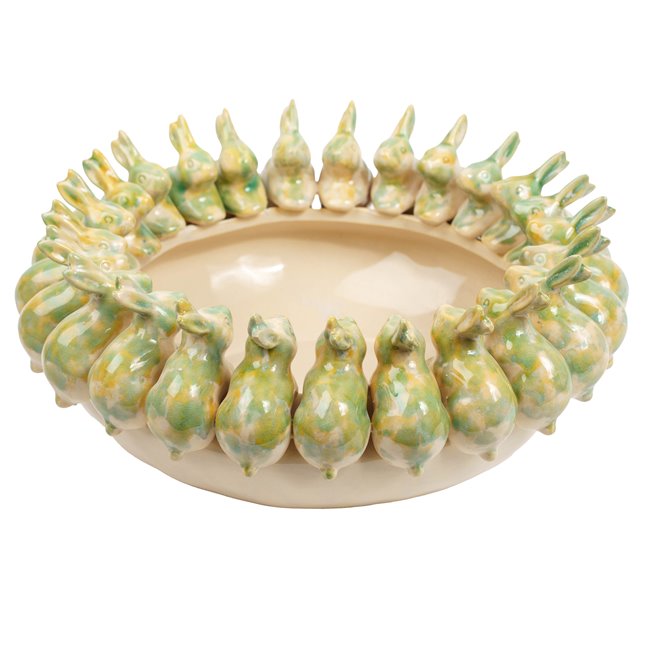 Декоративное блюдо Little Bunny, H15cm, D37.5cm