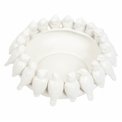 Декоративное блюдо White Birds, белый, H15cm, D37.5cm
